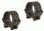 B-Square Sport Utility Rings - 30mm Standard Dovetail - High, See-Thru, Blue 20066