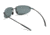 Maui Jim Backyards Sunglasses w/ Gloss Black Frame and Neutral Grey Lenses - 424-02, Back View