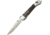 Baladeo Laguiole Security Linerlock Folding Knife, 3.75in Satin Partially Serrated 420 SS Clip Point Blade, Lead Wood Handle, SS Bolster, Belt/Cord Cutter, Glass Breaker, Black Nylon Sheath, DUB201