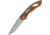 Baladeo Maringa Linerlock Folding Knife,3.25in,420 Steel,Skeletonized Rosewood Handle BALECO160