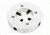 Bald Eagle Round Plate With 4 Brass Tip Screws BE1125