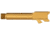 Ballistic Advantage Barrel Glock 26, Gen 3-5, 9mm, 3.88 inch, Standard, 1-10 Twist, Non-fluted, Pvd Gold, BAPSG265T1G