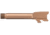 Ballistic Advantage PVD Glock 43/43X 9mm Luger Threaded Pistol Barrel, 3.9 inch, 1-10 Twist, PVD, Copper, BAPSG43XT1R