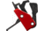 Ballistic Engineering AR Core Trigger - FRT Compatible, Straight, 3.5lb, Red, ARCOREST-ATR