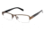 Bally of Switzerland BY3009A Eyeglass Frames - Frame GOLD/BLACK, Size 54/19mm BY3009A08