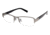 Bally of Switzerland BY3009A Eyeglass Frames - Frame SILVER/BLACK, Size 54/19mm BY3009A10
