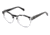 Balmain 1082 Bifocal Prescription Eyeglasses - Frame Black/Crystal, Size 50/20mm BL108202