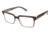 Balmain 3067 Single Vision Prescription Eyeglasses - Frame Tortoise/Grey, Size 53/18mm BL306703