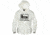 Banded B Logo Hoodie - Mens, White, 2XL, B1050004-WH-2XL