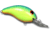 Bandit 200 Series Crankbait, 2in, 1/4oz, Blue Splatter Back, BDT243B