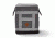 Barebones Backpack Cooler, 20 cans/ 17.5 L, Grey CLR-706