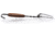 Barebones Cowboy Grill Carving Fork, Stainless Steel, Natural Walnut, CKW-468