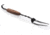 Barebones Cowboy Grill Carving Fork, Stainless Steel, Natural Walnut, CKW-468