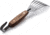 Barebones Cowboy Grill Fish Spatula, Stainless Steel, Natural Walnut, CKW-467