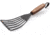 Barebones Cowboy Grill Fish Spatula, Stainless Steel, Natural Walnut, CKW-467