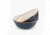 Barebones Enamel 2-Tone Bowl Set Indigo Blue, CKW-1031