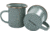 Barebones Enamel Espresso Cup Set, Mint, CKW-429
