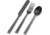 Barebones Flatware Set, Matte Black, CKW-370