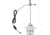 Barebones Outpost Pendant Light White