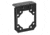 Bargman 7-Way Mounting Bracket Plated, Black, 54-77-071
