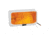 Bargman Porch Light #78, Amber/White Base, 34-78-518