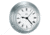 BARIGO Sky Series Quartz Ship's Clock - Brushed Stainless Steel Housing - 3.3" Dial 74560