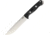 Bark River Bravo 1.5 Field Black Canvas Fixed Blade Knife, 5.875in, S35VN Steel, Standard Edge, Satin, Black, Canvas Micarta Handle BA07134MBC