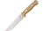 Bark River Bravo 1.5 Fixed Blade Knife, 5.75in, Antique Ivory, Micarta Handle BA119MAI