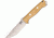 Bark River Bravo 1 Fixed Blade Knife,S35VN Stainless Blade,Antique Ivory Micarta Handle BA07131MAI