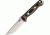 Bark River Bravo 1 Fixed Blade Knife,S35VN Stainless Blade,Military Spec Camo G10 Handle BA07131GMSC