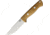 Bark River Bravo 1 LT Field Knife Natural Fixed Blade Knife, 4.25in, CPM-3V Steel, Standard Edge, Natural, Canvas Micarta Handle BA07127MNC