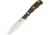 Bark River Canadian Special Bocote Fixed Blade Knife, 4.25in, Standard Edge, Satin, Bocote Wood Handle BA03123WB