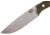 Bark River Fox River Green Canvas Micarta
