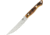 Bark River Kalahari Mini Sportsman Fixed Blade Knife, 9in, 5in, Bohler N661 Steel, Antique Stag Bone Handle BA12062BAS