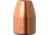 Barnes M/LE TAC-XP Handgun Bullet, 10mm/.40 S&amp;W, 125 Grain, Flat Base, 40 Bullets, 30500