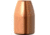 Barnes M/LE TAC-XP Handgun Bullet, .45 Auto, 185 Grain, Flat Base, 40 Bullets, 30552