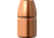 Barnes XPB Pistol Bullets, .480 Ruger, Hollow Point, 275 grain, 20 Bullets/Box, Copper, 30659