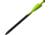 Barnett Demun Hyperbolts 2-Fletch - Pack of 12, Black, BAR50037