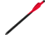 Barnett Demun Hyperbolts 3-Fletch - Pack of 12, Black, BAR50038