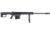 Barrett M107A1 Semi-Auto Rifle, 50 BMG, 29in Fluted Barrel, 1-15, Steel Black Stock, Black, 10RD, 18059-FRRMPG