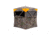 Barronett Blinds Insight, See-Through Hunting Blind, View-Through Fabric, Silent Shooting Windows, Bloodtrail Backwoods, 68in x 71in x 71in, Bloodtrail Backwoods, 2-Person, NS200BW