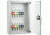 Barska 10 Position Key Cabinet w/Glass Door,Gray CB12986