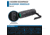 Barska 10x25mm BK-7 Roof Waterproof Blackhawk Monocular, Black, Small, AA12131