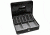 Barska 12in. Cash Box, 6 Compartment Coin Tray, Lock, Open CB11790