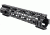 Barska 12 in AR Quad Rail w/ Key Mold System, KeyMod Mounting Slots, Free Floating Design, Black AW12688