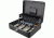 Barska 12 inch Standard Register Style Cash Box with Key Lock, Black, Small CB13054