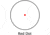 Barska 1x20mm Red Dot Rifle Scope AC11428
