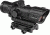 Barska 1x30 IR M16 Electro Sight Tactical Reticle Rifle Scope, Matte Black - AC10984