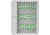 Barska 27 Key Lock Box, Green Tags, Gray, Small, CB13756