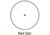 Barska 30mm Red Dot Scope, Silver AC11086